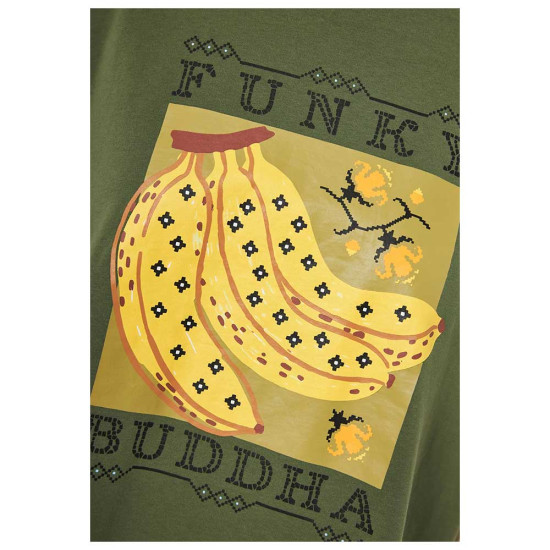 Funky Buddha Γυναικεία κοντομάνικη μπλούζα